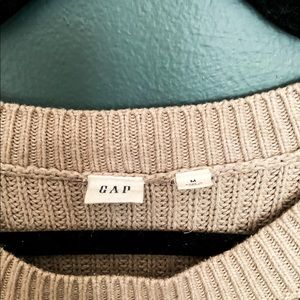 2018 GAP Easy Boatneck Sweater in Cream